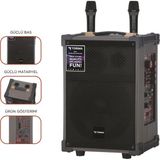 Trm D71 Taşınabilir Bluetooth Hoparlör Parti Speaker 2 El Kablosuz Mikrofon
