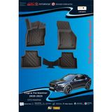 Trobus Cupra Formentor 2020-2023 Için 5,5d Carbon Style Havuzlu Paspas - Tpe Malzeme - Siyah