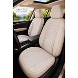 Trobus Fiat Egea Cross 2020+ Uyumlu Nova Serisi Tay Tüyü Bej Oto Koltuk Kılıfı