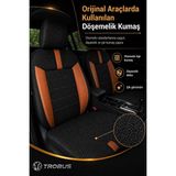 Trobus Fiat Fiorino 2007+ Dokuma Serisi Döşemelik Kumaş Taba Koltuk Kılıfı