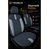 Trobus Fiat Fiorino 2007+ Dokumaline Serisi Döşemelik Kumaş Gri Koltuk Kılıfı