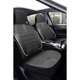 Trobus Ford Connect Hafif Ticari 2004-2010 Aracınıza Uyumlu Koltuk Kılıfı Ticari Siyah Byz
