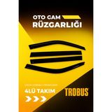 Trobus Ford Focus 1 1999 Mügen Cam Rüzgarlığı (4'lü)