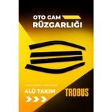 Trobus Ford Focus 3 Hb 2012 Cam Rüzgarlığı 4'lü Takım