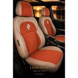 Trobus Ford Tourneo Courier 2014-2024 Araca Uyumlu Premium Tay Tüyü Koltuk Kılıfı Liona Serisi Tarçın
