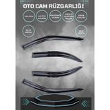 Trobus Hyundai I20 2014 Cam Rüzgarlığı 4lü Takım
