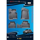 Trobus Kia Sportage Lll 2011-2015 Için 5,5d Carbon Style Havuzlu Paspas - Tpe Malzeme - Siyah