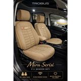 Trobus Opel Mokka 2012 ve Sonrası Uyumlu Mira Serisi Taba 5'li Oto Koltuk Minderi - MR-OP-MOK-092