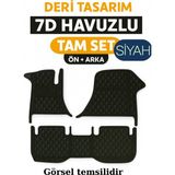 Trobus Renault 9 1989 7d Havuzlu Deri Oto Paspas Seti - [siyah]