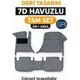 Trobus Renault 9 1996 7d Havuzlu Deri Oto Paspas Seti - [gri]
