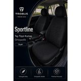 Trobus Renault Broadway 1990-2000 Uyumlu Sportline Serisi Siyah Ortopedik Tay Tüyü Koltuk Kılıfı