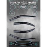 TROBUS Renault Clio 3 Hatchback 2007 Cam Rüzgarlığı 4lü Takım