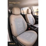 Trobus Renault R9 Broadway 1990-2000 Uyumlu Prestige Line Keten Serisi Bej Koltuk Kılıfı