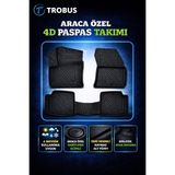 Trobus Renault Symbol 1999-2008 1.6 Dynamique Manuel Araca Özel 4d Havuzlu Paspas - Siyah