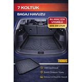 Trobus Seat Tarraco (2021+) 7 Koltuklu Suv Bagaj Havuzu - Siyah