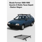 Trobus Skoda Forman 1989-1995 Uyumlu 6 Oluklu Tavan Sepeti – Station Wagon