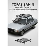 Trobus Tofaş Şahin 1988-2002 Uyumlu 6 Oluklu Tavan Sepeti - Sedan Kasa