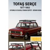 TROBUS Tofaş Serçe 1977-1983 Uyumlu 6 Oluklu Tavan Sepeti - Sedan Kasa