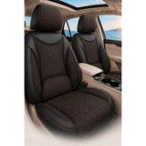 Trobus Toyota Corolla Efsane Kasa 1993-1998 Araca Uyumlu Koton Kumaş Kapitone Bel Destekli Koltuk Kılıfı Softcotton Serisi Kırmızı