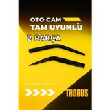 Trobus Volkswagen Caddy 2006 Mügen Cam Rüzgarlığı 2'li Takım