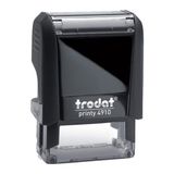 Trodat 4910 P4 Siyah Gövde Kaşe Boş Kaşe