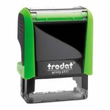 Trodat 4911 P4 Yeşil Gövde Mavi Keçe Kaşe