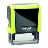 Trodat 4912 P4 Neon Sarı Gövde Kaşe ( 1 Adet )