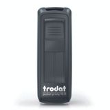 Trodat 9511 P4 38x14 mm Gümüş Siyah Keçe Cep Kaşesi