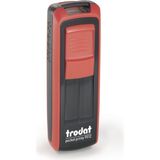 Trodat 9512 Cep Kaşe 44*17MM Işletme-Makam-Ünvan Kaşesi - Kırmızı