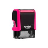 Trodat Neon Pembe - Mavi Mürekkepli - Öğretmen, Doktor, Hemşire, Avukat, Firma Kaşesi