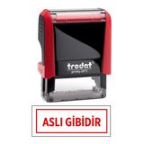 Trodat Öğretmen Kaşesi Aslı Gibidir
