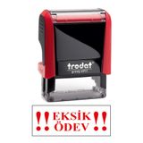 Trodat Öğretmen Kaşesi ( Eksik Ödev )