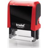 Trodat Standart Boş Kaşe Otomatik 47X18Mm Kırmızı Kasa Kırmızı Keçe 4912