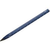 TROIKA CONSTRUCTION ENDLESS – PEN20/DB – sürdürülebilir sonsuz yazı ucu ile çoklu görev kurşun kalem – santimetre / inç cetvel, 1:20/1:50 Skala – koyu mavi – TROIKA-Orijinal