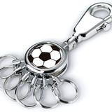 Troika KYR01A015 Gümüş Soccer Anahtarlık