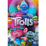 Trolls Animasyon Film Duvar Dekor Afiş Poster 30x42 Çerçevesiz