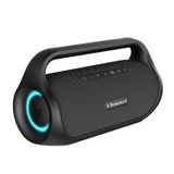 Tronsmart Bluetooth hoparlör, Beat kontrollü ışık gösterisi, 50 W stereo ses, 15 saat pil, Power Bank ile, gelişmiş IPX6 su geçirmez, dış mekan parti hoparlörü, bahçe, dış mekan, kamp için