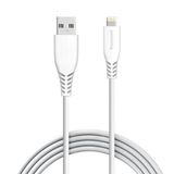 Tronsmart iPhone İçin MFI Lightning 1.2 m Beyaz Şarj Kablosu