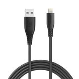Tronsmart Siyah iPhone İçin MFI Lightning 1.2 m Şarj Kablosu