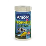 Tropheus Veggie Chips 250Ml Green Algae Ve Spirulina Akvaryum Balık Yemi 100Gr