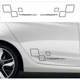 Trophy Sport Yan kapı Sticker Yapıştırma Etiket