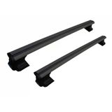 TrophyBars Kilitlenebilir (130 cm) Siyah Ara Atkı - Honda Logo (1996-2001) Hatchback ile Uyumlu Tavan Barı BMG-AAS0097