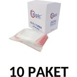Tropic 10 Paket Kilitli Torba Kilitli Poşet 5x5 cm (2000 Li)