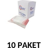 Tropic 10 Paket Kilitli Torba Şeffaf Poşet 9X11 Adet Kına Çerez Kuruyemiş Naylonu (1000LI)