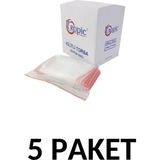 Tropic 5 Paket Kilitli Naylon Torba 13X16 Kilitli Poşet (600LÜ)
