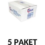 Tropic 5 Paket Kilitli Naylon Torba 17X23 Kilitli Poşet (300LÜ)