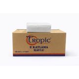 Tropic Z Katlama Kağıt Havlu 200 Yaprak x 12 Paket | Dispenser Uyumlu | Endüstriyel & Profesyonel Kullanım | Yüksek Emicilik