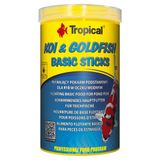Tropical 85 gr 1 lt Koi & Goldfish Basic Sticks Balık Yemi