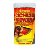 Tropical Cichlid Arowana Large Sticks 250 gr Kovadan Bölme Balık Yemi
