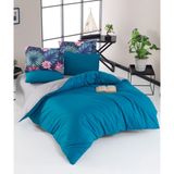 Tropical Çift Kişilik Nevresim Takımı - 200 x 220 cm - Mavi